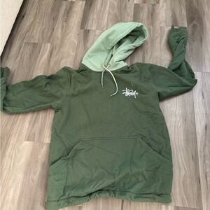 STÜSSY Green Hoodie